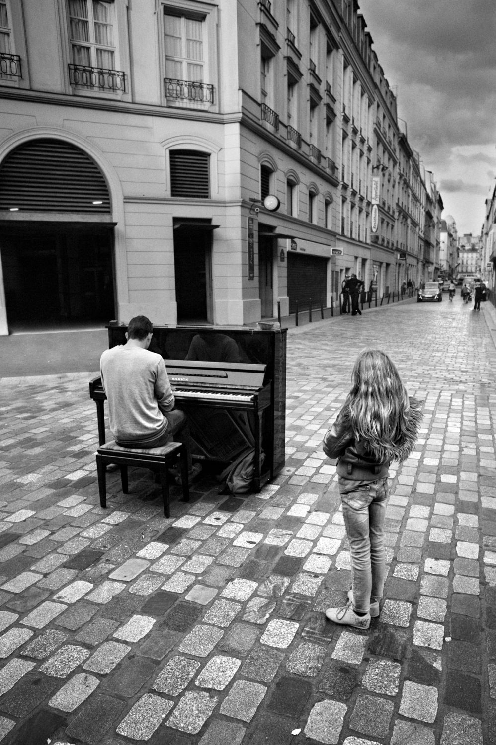 Paris - Le pianiste des grands magazins